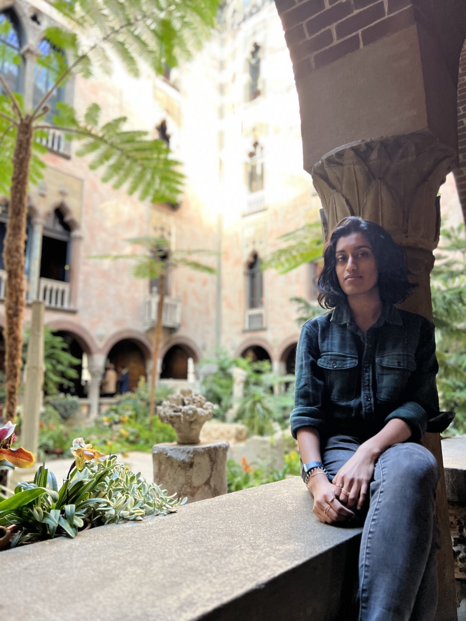 Uma Paranjpe at the Isabella Stewart Gardner Museum